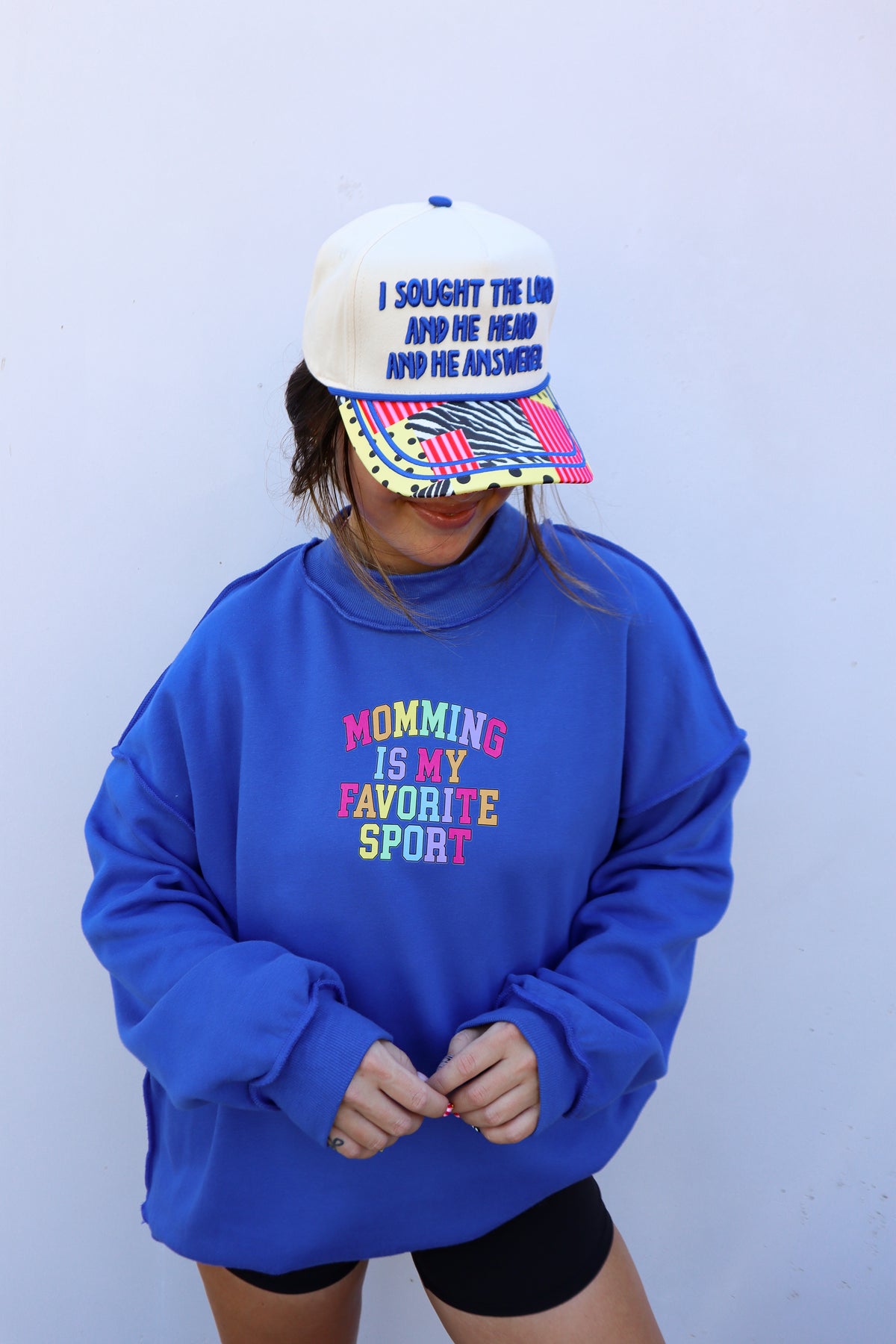 Momming is my favorite Sport Mockneck
