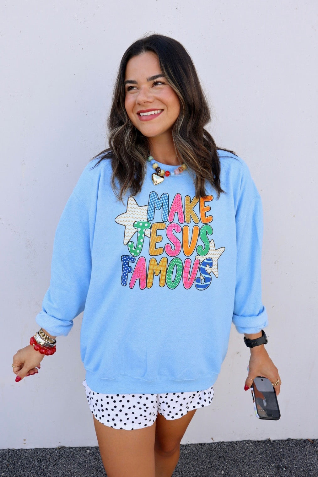Make Jesus Famous Crewneck