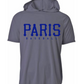 Hooded Dri Fit Graphite