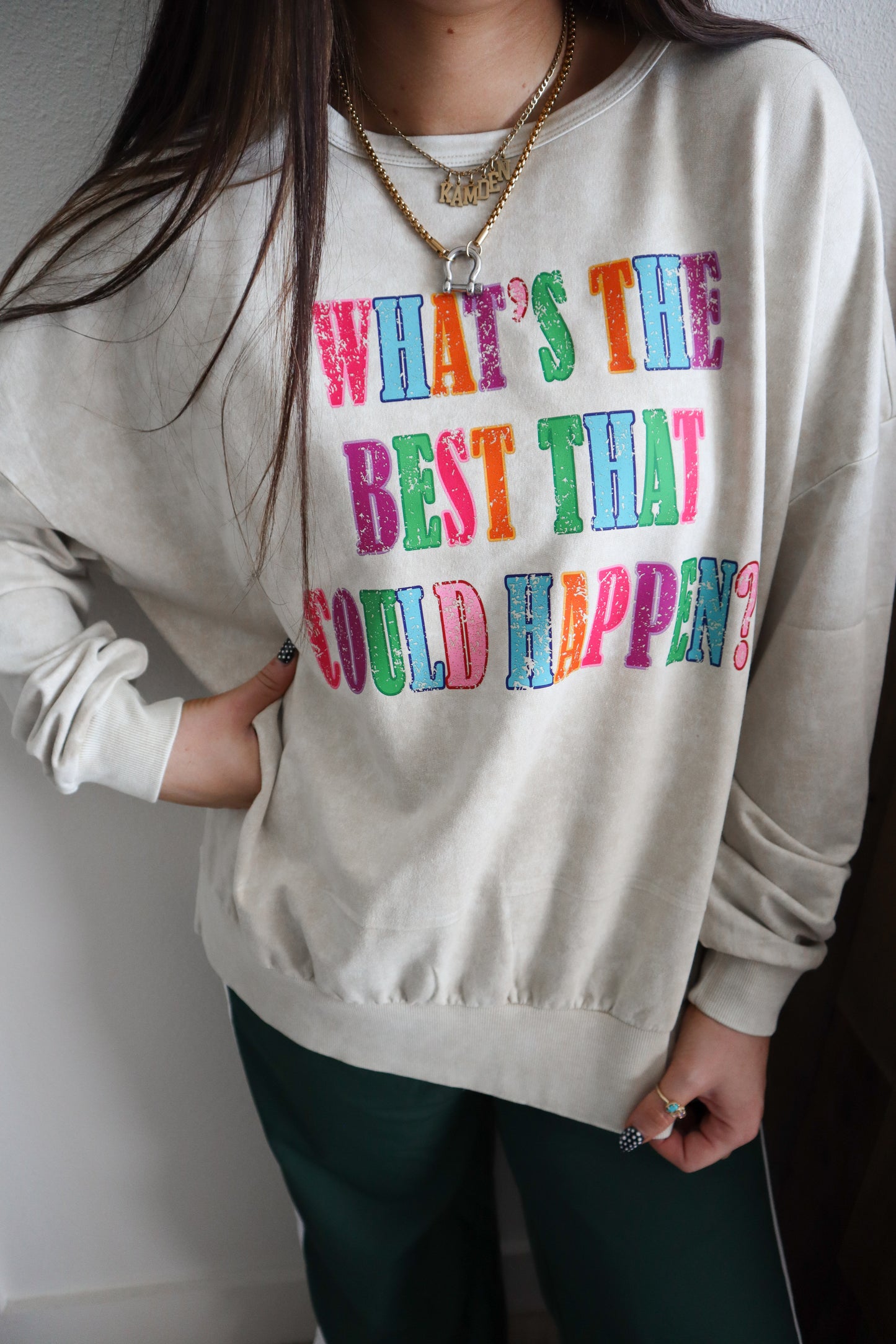 Best that could happen Crewneck