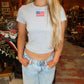 American Flag Baby Tee
