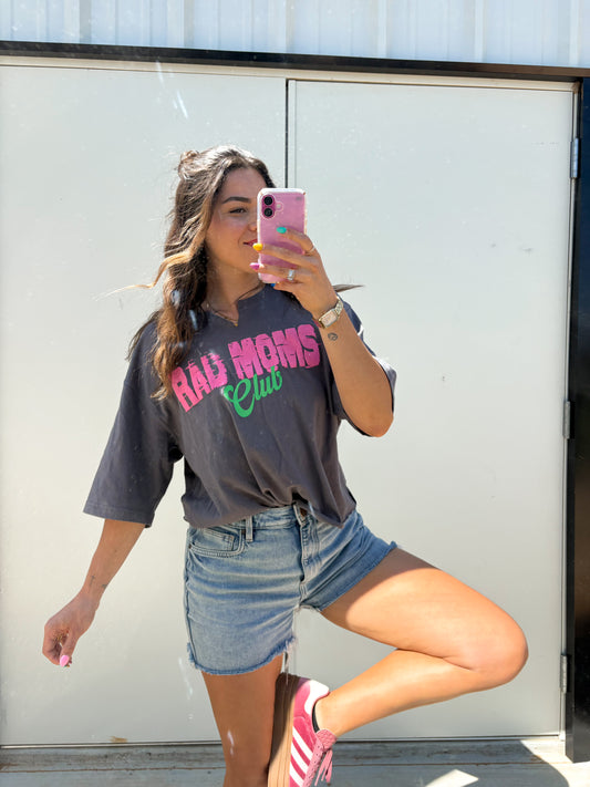 Rad Moms Club Oversized Tee