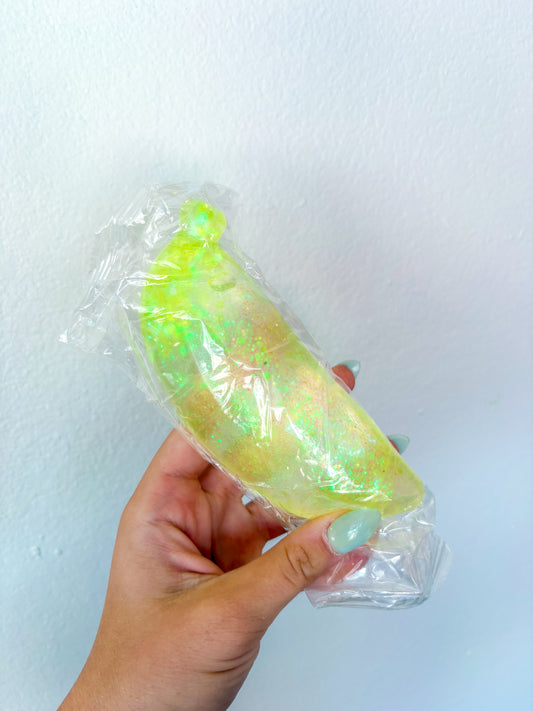 Glitter Banana Squishy
